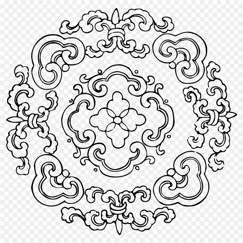 ���� Բ�� ��ͳͼ��-������