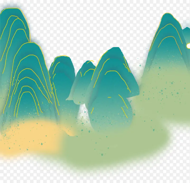 �ֻ�廭Ⱥɽ�ز�-������