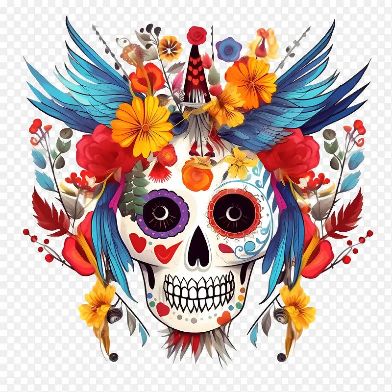 ����ڡ��������diadelosmuertosͷ�������ɫ���ͷ�-������
