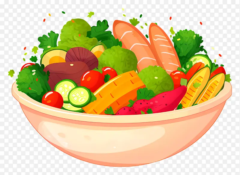 һ���߲�-ɫ���ͷ׵����������߲˵ĳ���������ʸ��ͼ-������