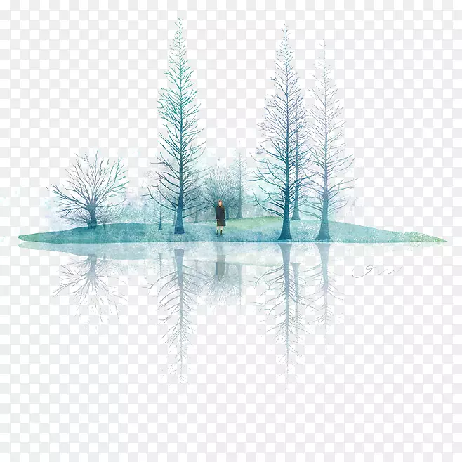 ˮ�ʻ���ͼ.��ɫ��ˮ��-������