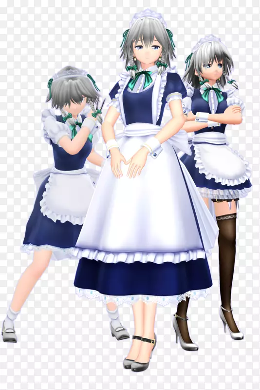 Sakuya Izayoi MikuMikudan��Ӱ-������