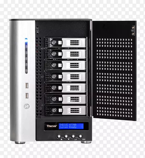 ԭʼ�洢Thecus n7700sas����洢ϵͳ��������������ݴ洢-������