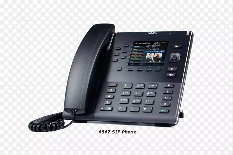 VoIP�绰Mitel 6867�Ự����Э��IP�绰����-������