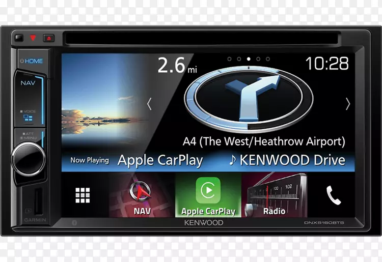 Kenwood dnx 5160 bts������ƵKenwood��˾iso 7736 CarPlay-Apple-������