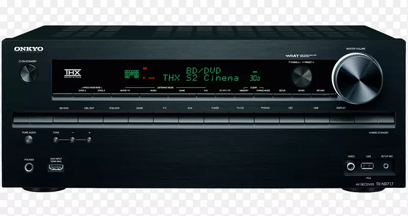 Onkyo tx-nr717 av��������ͥӰԺϵͳ��Ƶ-������