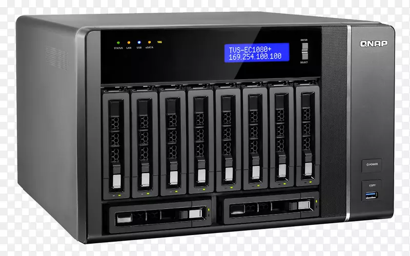 ����洢ϵͳQNAPϵͳ��˾����¼������ݴ洢qnap nas dt tv-1282t-i7-64g 12bay 3 4 ghzqc 64gb ddr 4 4xgbe 2xthb 5 xusb3.0-������