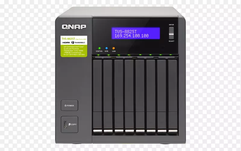 ����洢ϵͳintel����i5 nas���������qnap����-882st2-i5-8g qnap����-882st3 nas������-sata 6gb/s qnap����-882st2 8-����nas���-������