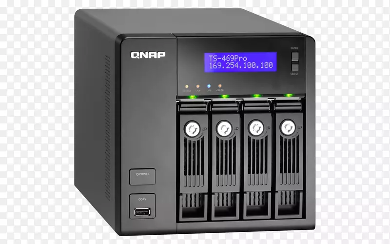 ����洢ϵͳQNAPϵͳ��˾QNAP ts-239 pro II+turbo nas������-Sata 3GB/sӲ��������qnap ts-439 pro II turbo nas-������