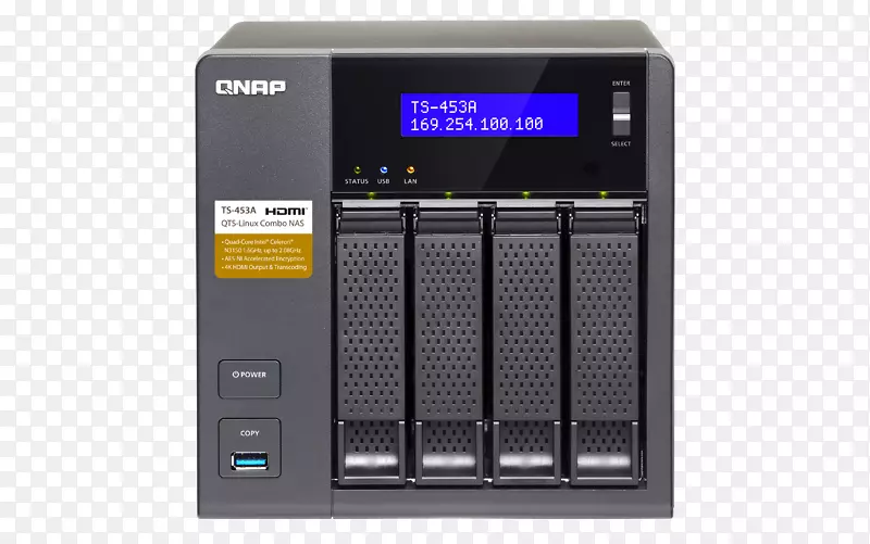 QNAP ts-453 a-4G����洢ϵͳ���ݴ洢QNAPϵͳ��˾��-������