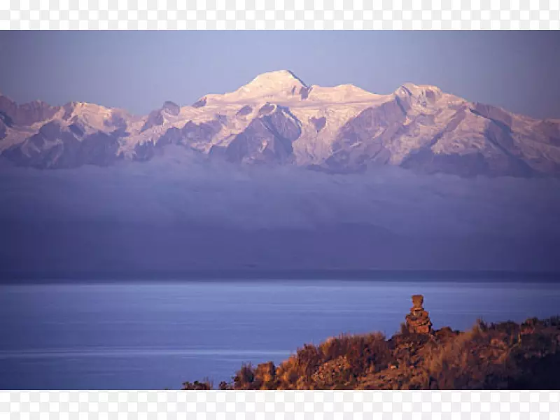 Titicaca ancohuma Chacaltaya Isla del sol Illampu��-������