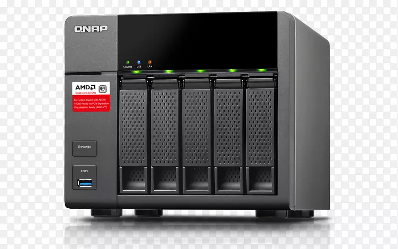 QNAP ts-563����洢ϵͳ���ݴ洢QNAPϵͳ��˾��QNAP ts-531 x nas������-Sata 6GB/s-������
