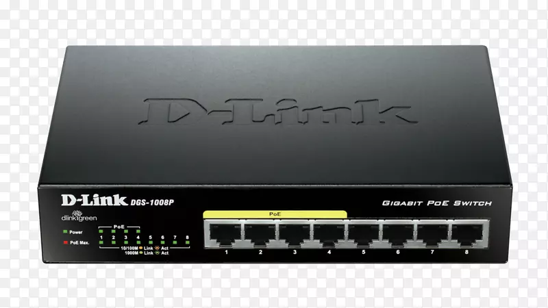 ���罻����d-link dgs 1008 p����̫��ǧ��λ��̫���ϵĹ���-������