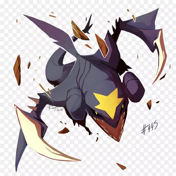 Garchomp Pok��mon�滭��������-������-������