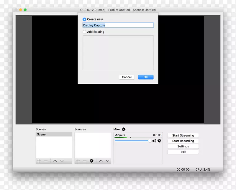 ��������򿪷Ź㲥�������������MacOS��������ͷ-������