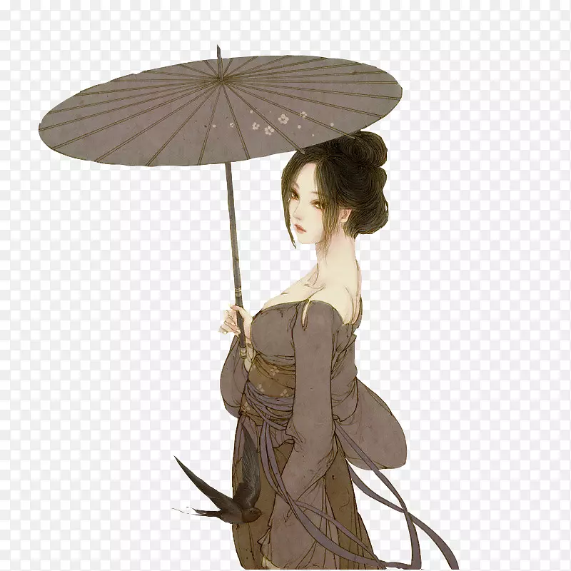 �Ӿ�����ˮ�ʻ���ͼ-Ů��-������