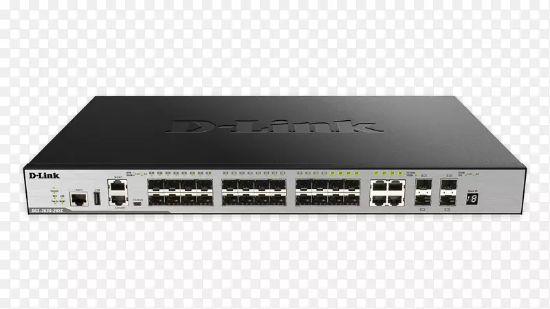 d-link-44�˿�xStack gigabit l3����������С�����ӿɲ���ʽ�շ������罻����10ǧ����̫���ɶѵ�������-������