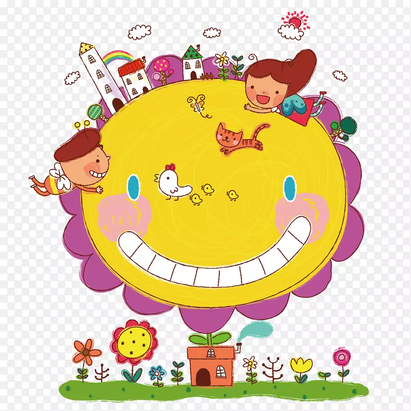 ���˰�廭-��ͨ��ͯ�廭-������