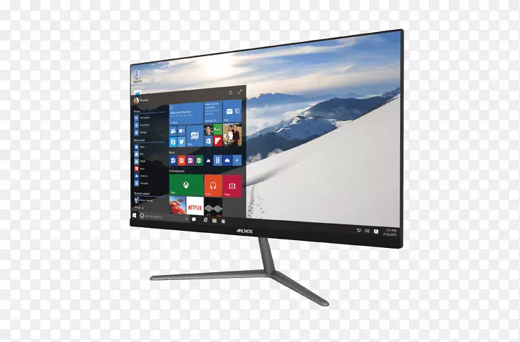 ArchosԸ��215-1.44 ghz-4 gb ram 1080 p̨ʽ��������ȫ��һ�廯ƻ�������ߴ��-������