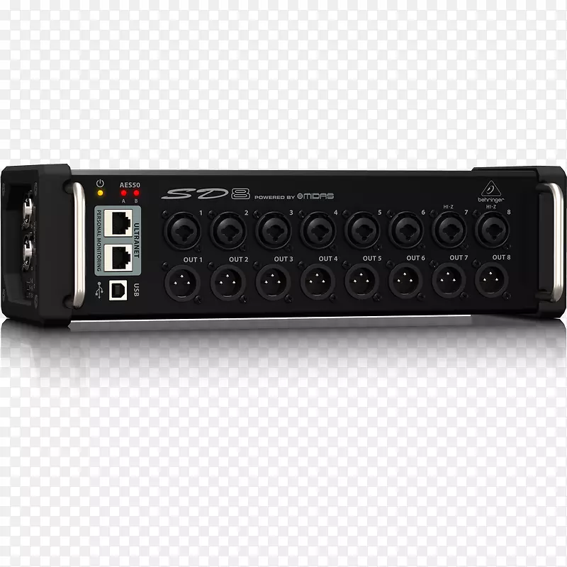 Behringer x32����Behringer sd16 i o box 16-�Ŵ���8-�����Ƶ��Ƶ��Behringer S16-������