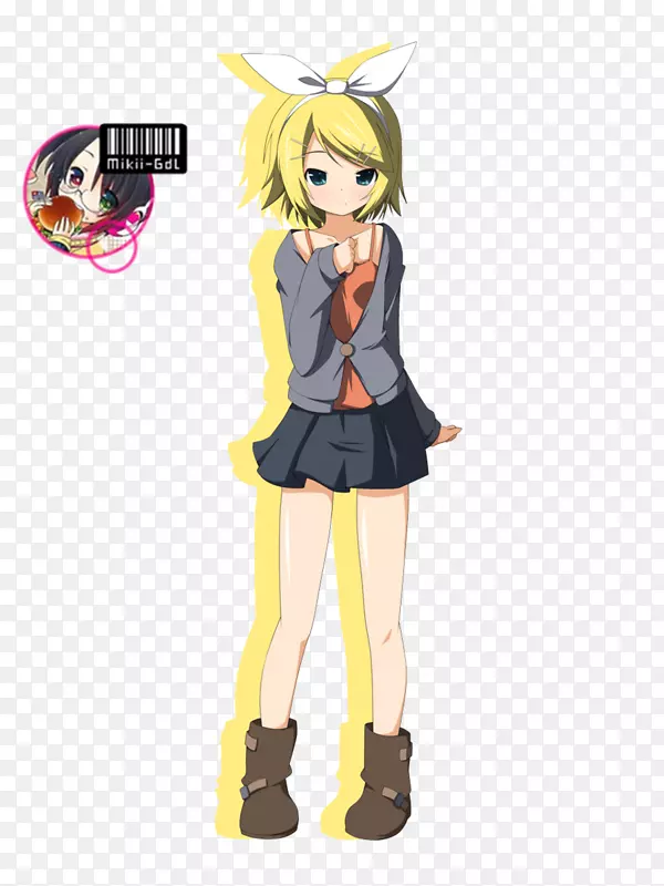Kagamine rin/len��Ⱦ�����MikuMikuDancayto-��-������