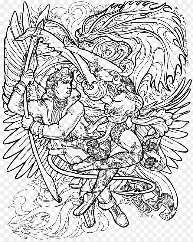 ����������ɫ�黭�ڰ�ɫ-������