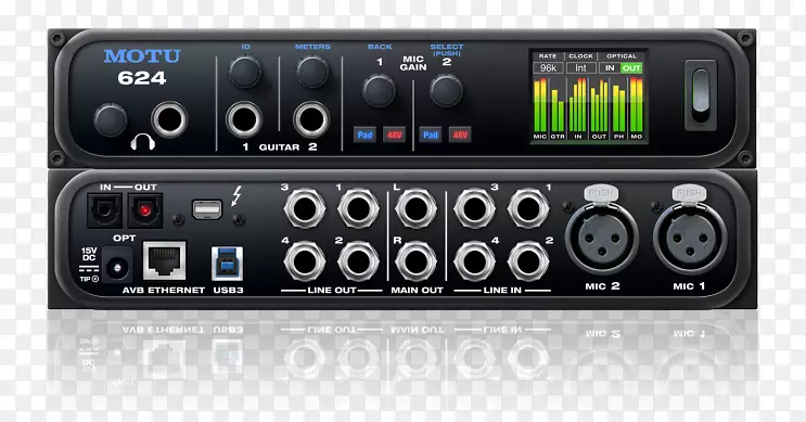 Motu 624��ǵĶ�������Ƶ�׵�ӿ�-motu-������