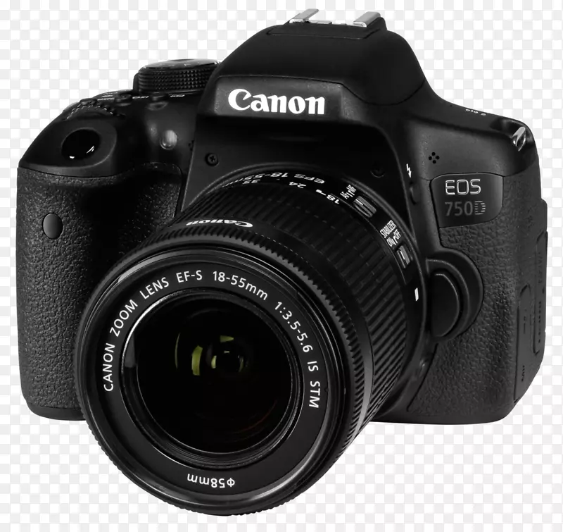 ����eos 750 d����x-s��ͷ��װcanon ef��ͷ��װ���뵥������e-s 18-55 mm��ͷ�����-������