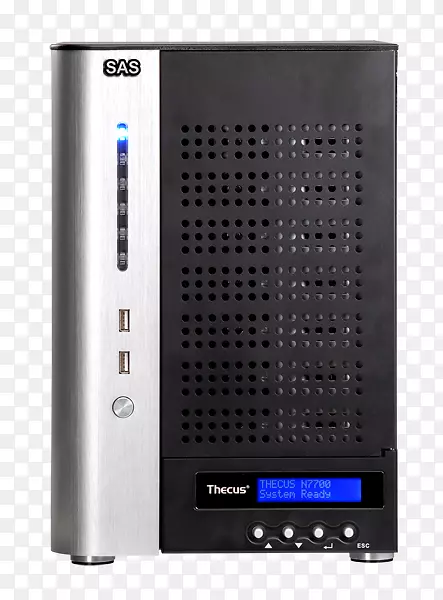 ����洢ϵͳԭַ�洢Thecus n 7700 intel core 2 duo thecus����n7700pronas������-Sata 3gb/s-��������scsi-������
