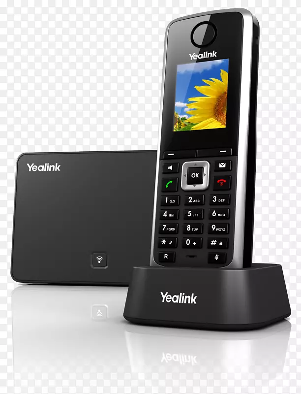 ������ǿ������ͨѶ�绰yalink sip-w52p ip-dect-������