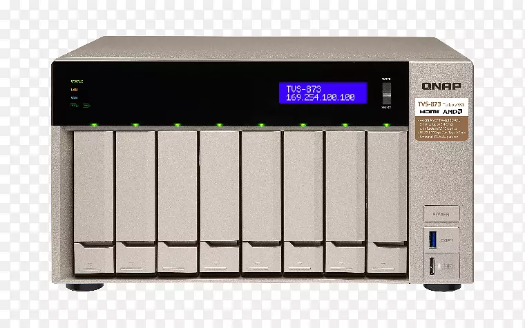 QNAP ts-809 Proturbo nas����洢ϵͳQNAP 8 BAY NAS 4GB DDR 4 QNAPϵͳ��˾�����ݴ洢�ͼ��ٴ�����Ԫ-������