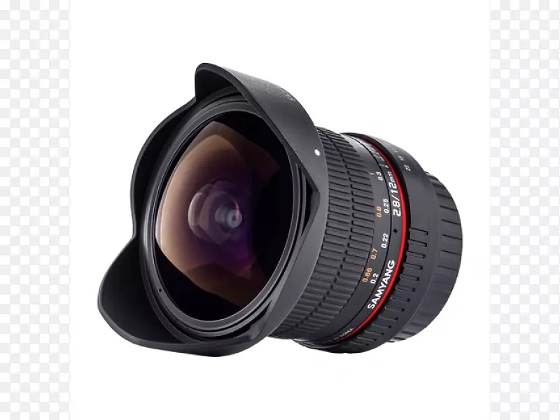����12 mm f2.8 edΪncs����͸����װ����͸��SamYang��ѧȫ֡���뵥�������ͷ-������