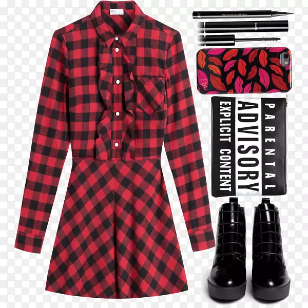 Epcot tartan������װ-��ɫ���ӳ�����ƤЬ-������