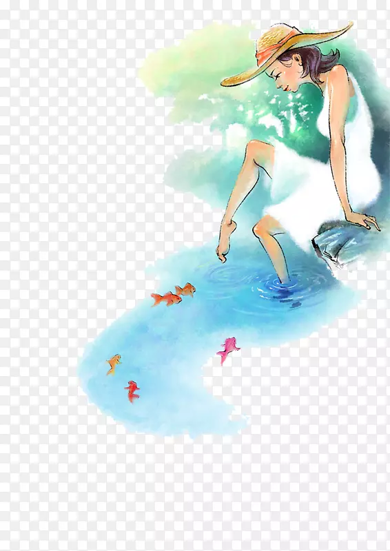 ˮ�ʻ����ز�ͼ-ˮ�ʻ�Ů���ںӱ߷���-������