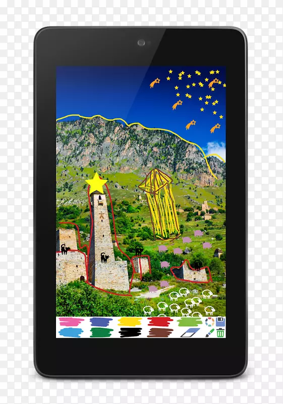 ����Ӧ�ó���androidС���߼�������򻭼�-android-������