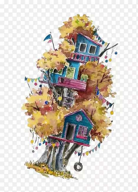 ��ɫ����ˮ�ʻ�ƽ�����ˮ�ʻ���-������