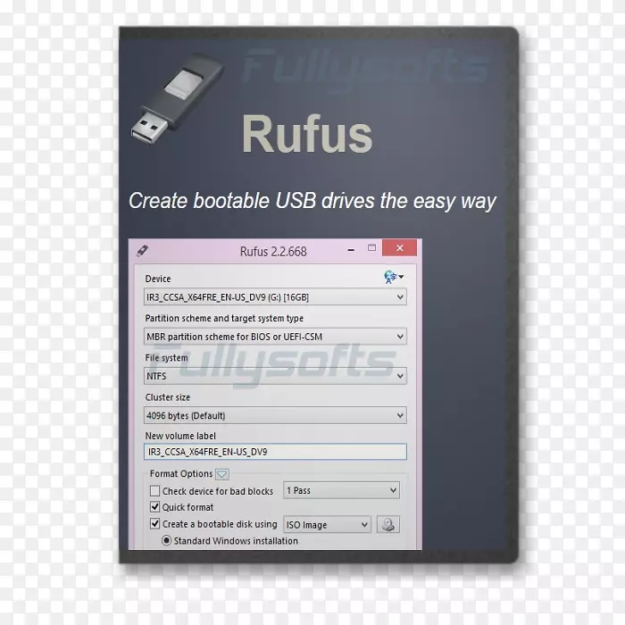 Rufus usb��������������ʵʱusb��װ-usb-������