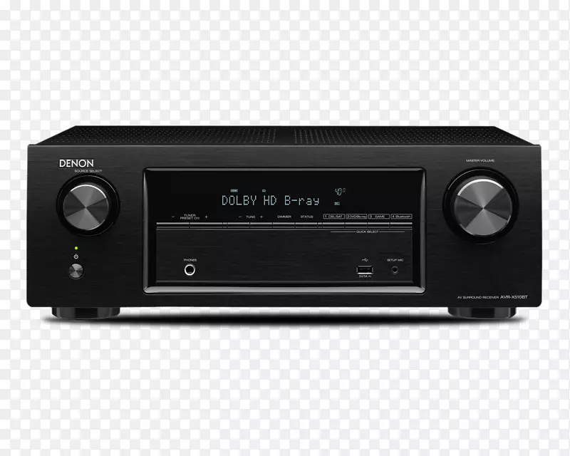 AV������Denon avr-x520bt��ͥӰԺϵͳ5.1������������-������