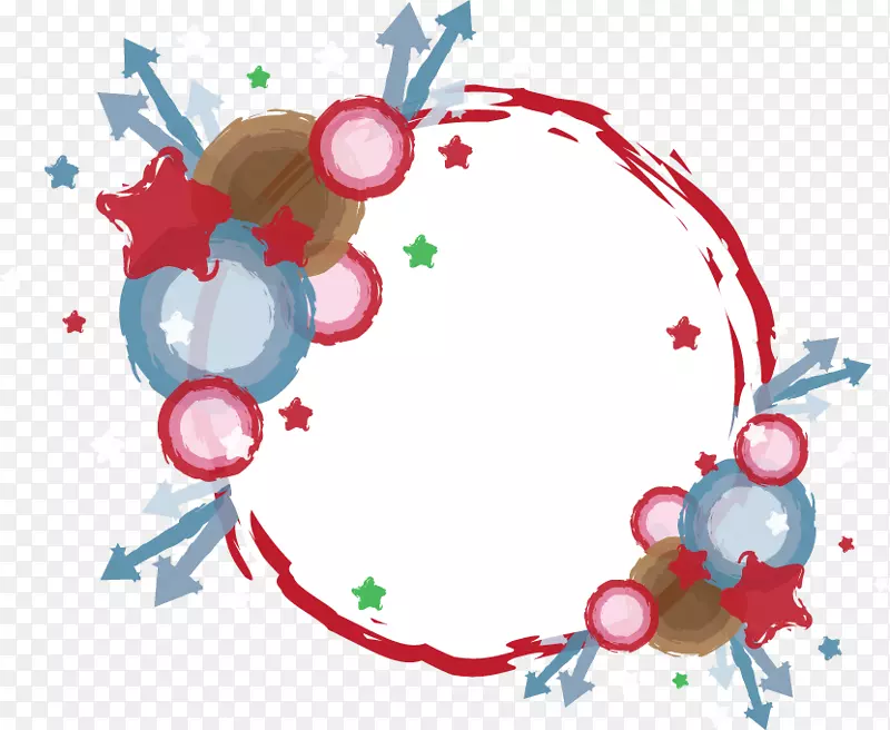 ˮ�ʻ�.���ǻ�Բ��ͼ��-������