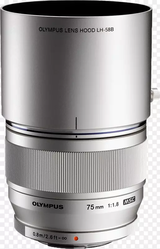 ���ְ�˹om-d e-m5����ii�����ͷ���ְ�˹M.zuIKo����ed 75 mm f/1.8΢��ϵͳ-������