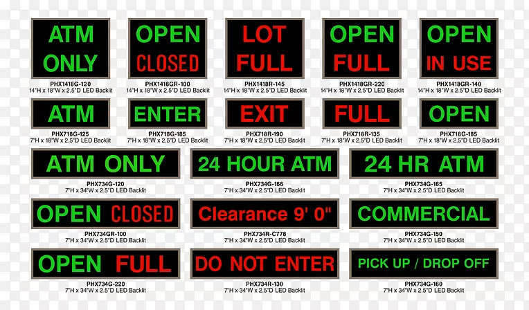 LED��ʾ���ֱ�־���������led����lcdָʾ��-����ʽ�޺��-������