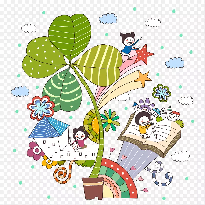 ��ͯ����ֲ��廭.��ͯ�廭-������