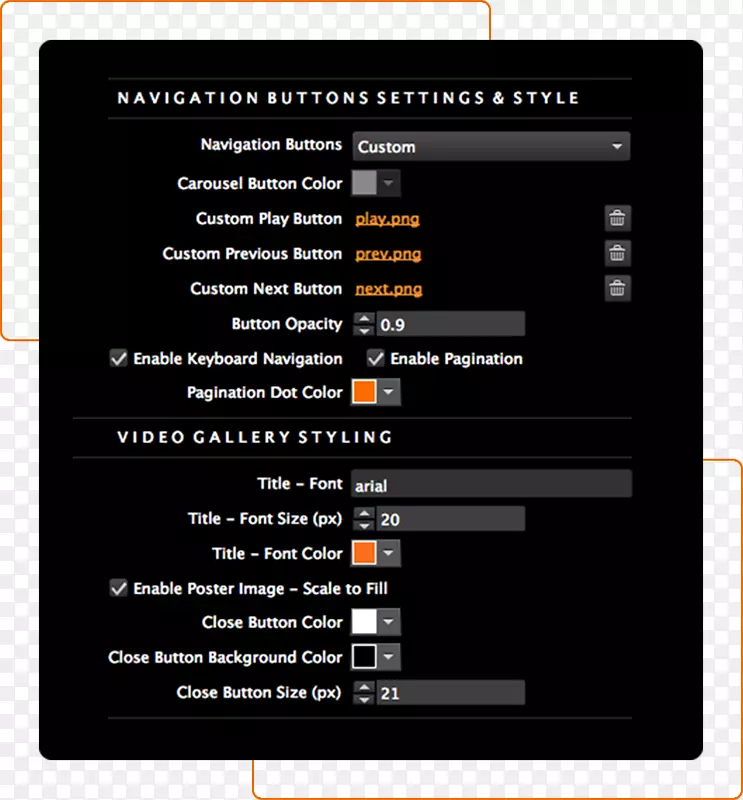 Ʒ����Ļ��ͼ��ý������-��ת��ť-������