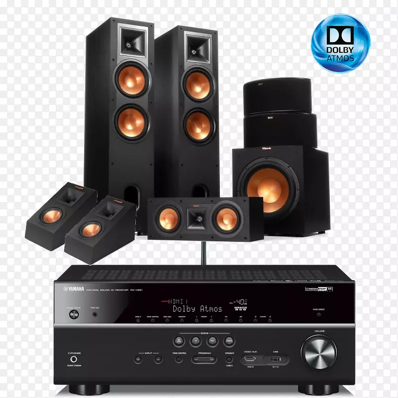 ��ͥӰԺϵͳKlipsch�ο���r-24 F/r-26 F/r-28 F Klipsch��Ƶ����5.1������Klipsch��׼��ӳʽrp-250 F/rp-260 f/rp-280 F-atmos-������