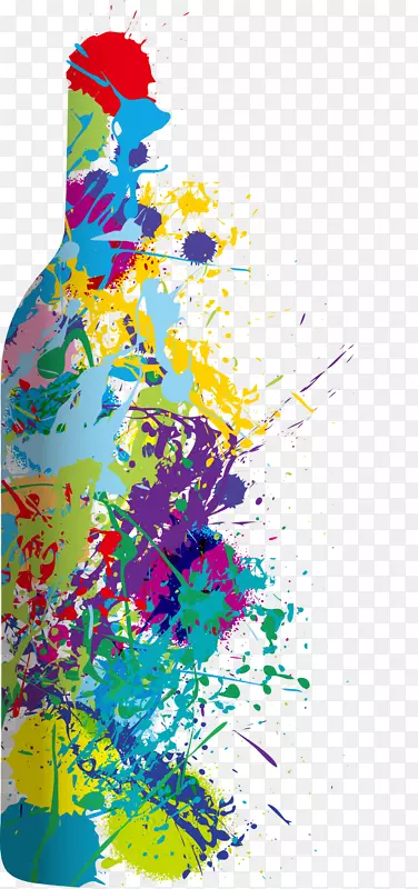 ���ѾƱ�ǩƿˮ�ʻ�.��ƿ-������