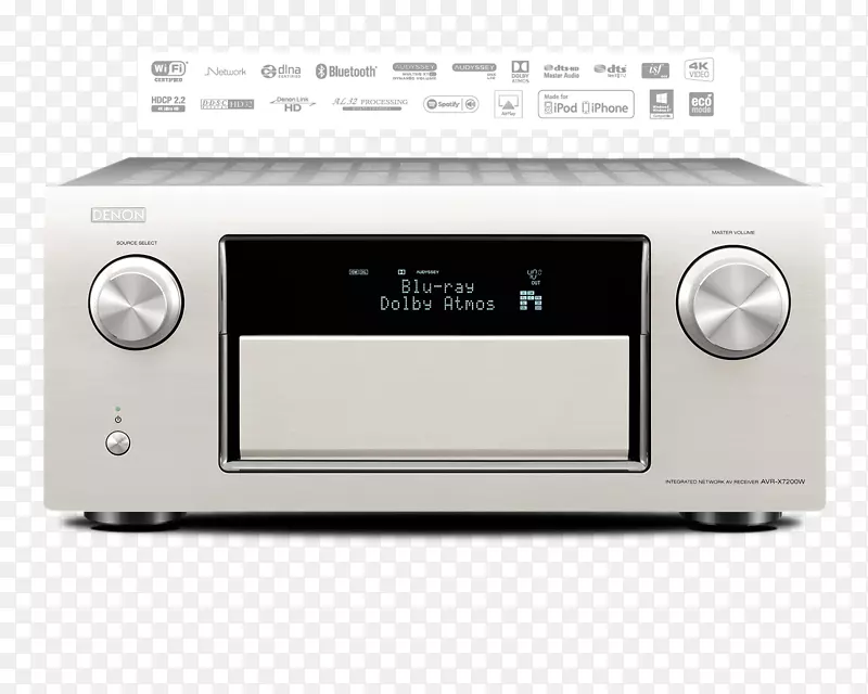 AV���ջ�Denon AVR-x7200 w��ͥӰԺϵͳ���ߵ���ջ�-������
