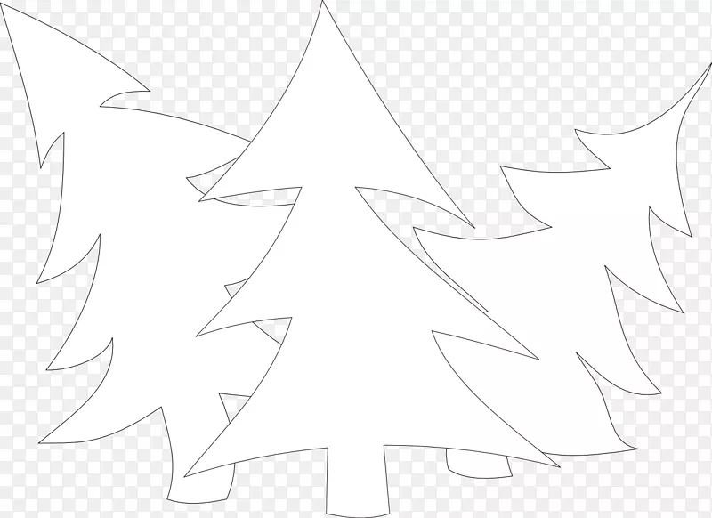 ����������ɫ�Գ�ͼ��-�ڰ���ľͼ��-������