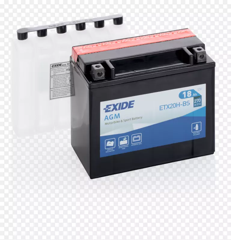 Exide 12vĦ�г�������õ����ά������Ǧ������Ħ�г�-������