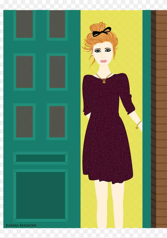 ��ɫ�廭��������ȹͼ��-��а-������