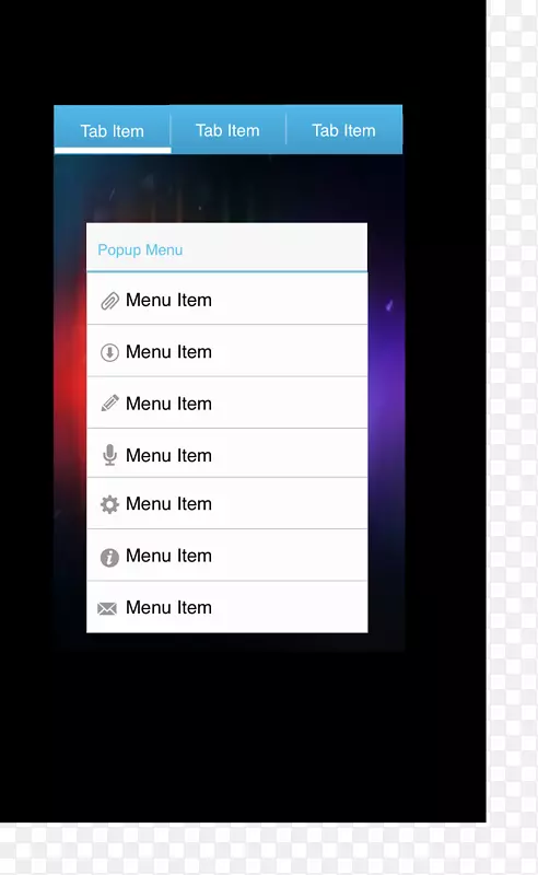 ��������������Ĳ˵�androidѡ�-������